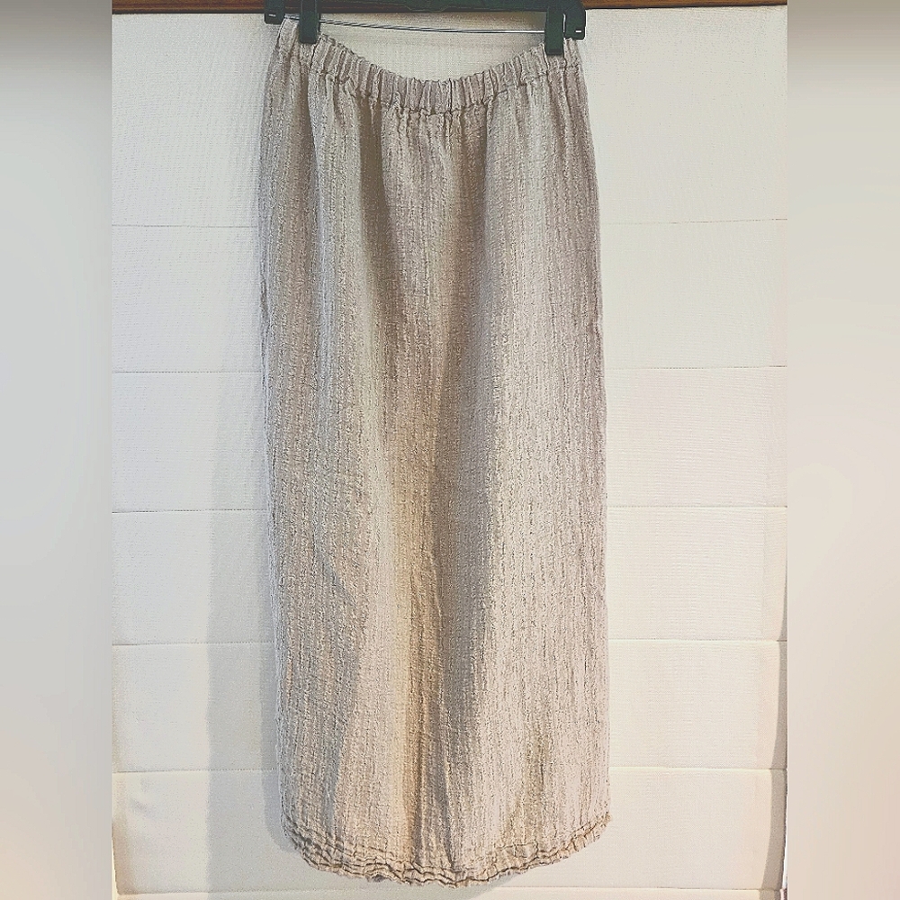 Flax By Jeanne Engelhart Maxi Skirt, Sz. M